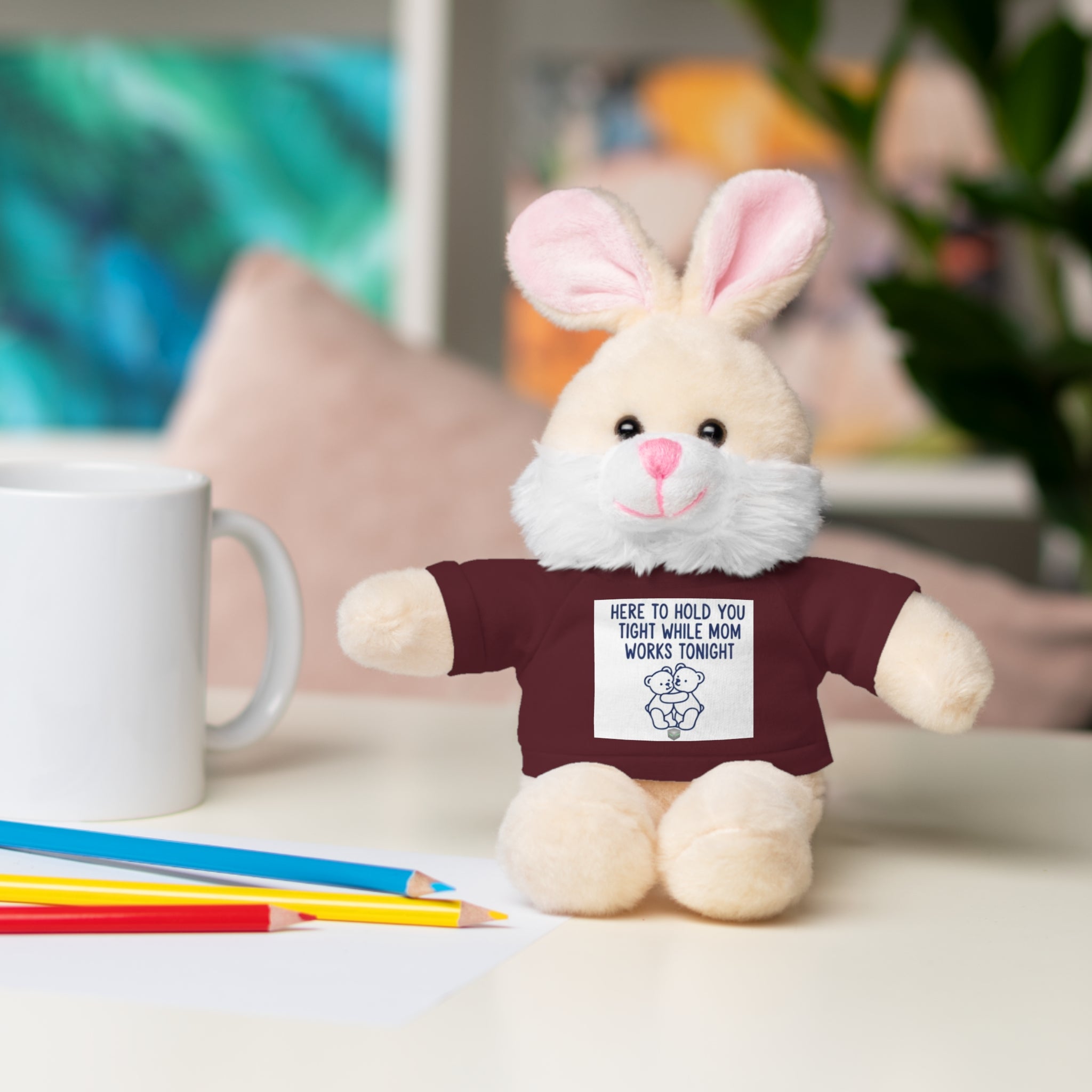 Here to Hold You Teddy Bear | Mom