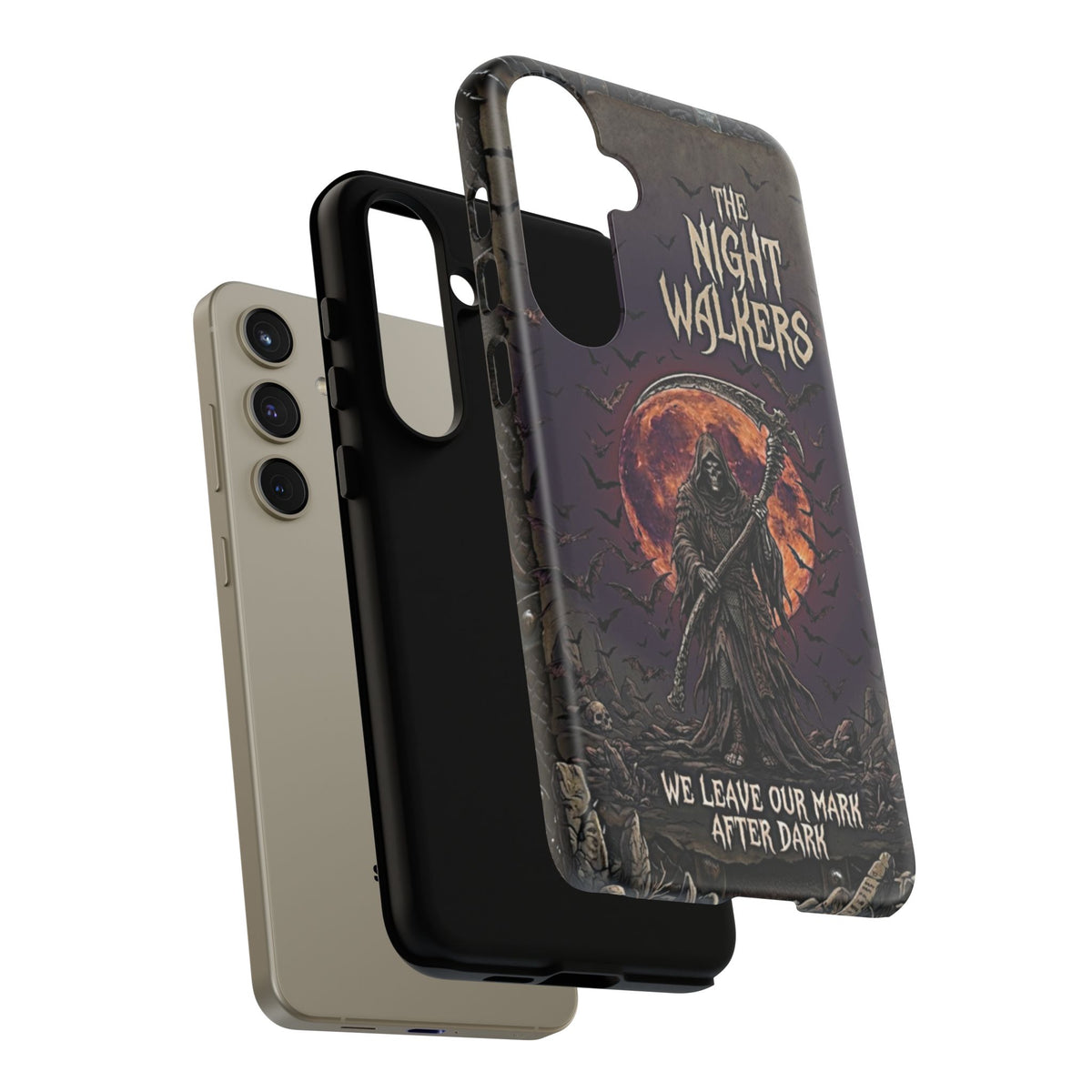 Night Walkers Grim Reaper phone case | We Leave Our Mark after Dark