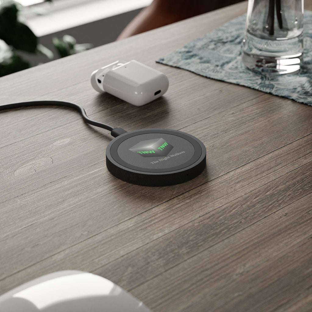 Quake Wireless Charging Pad — The Night Walkers Logo Qi Charger
