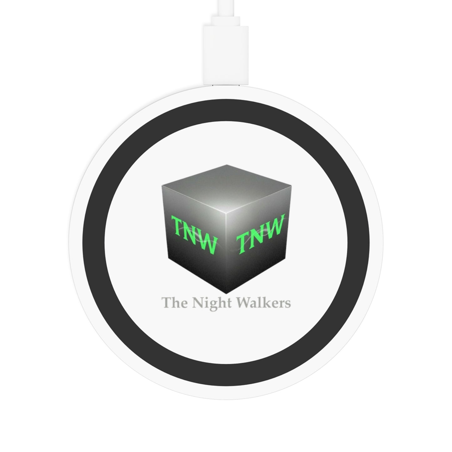 Quake Wireless Charging Pad — The Night Walkers Logo Qi Charger