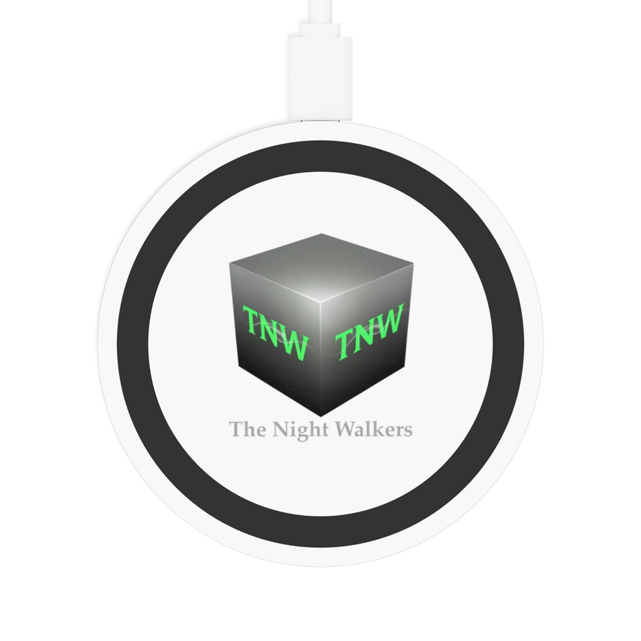Quake Wireless Charging Pad — The Night Walkers Logo Qi Charger
