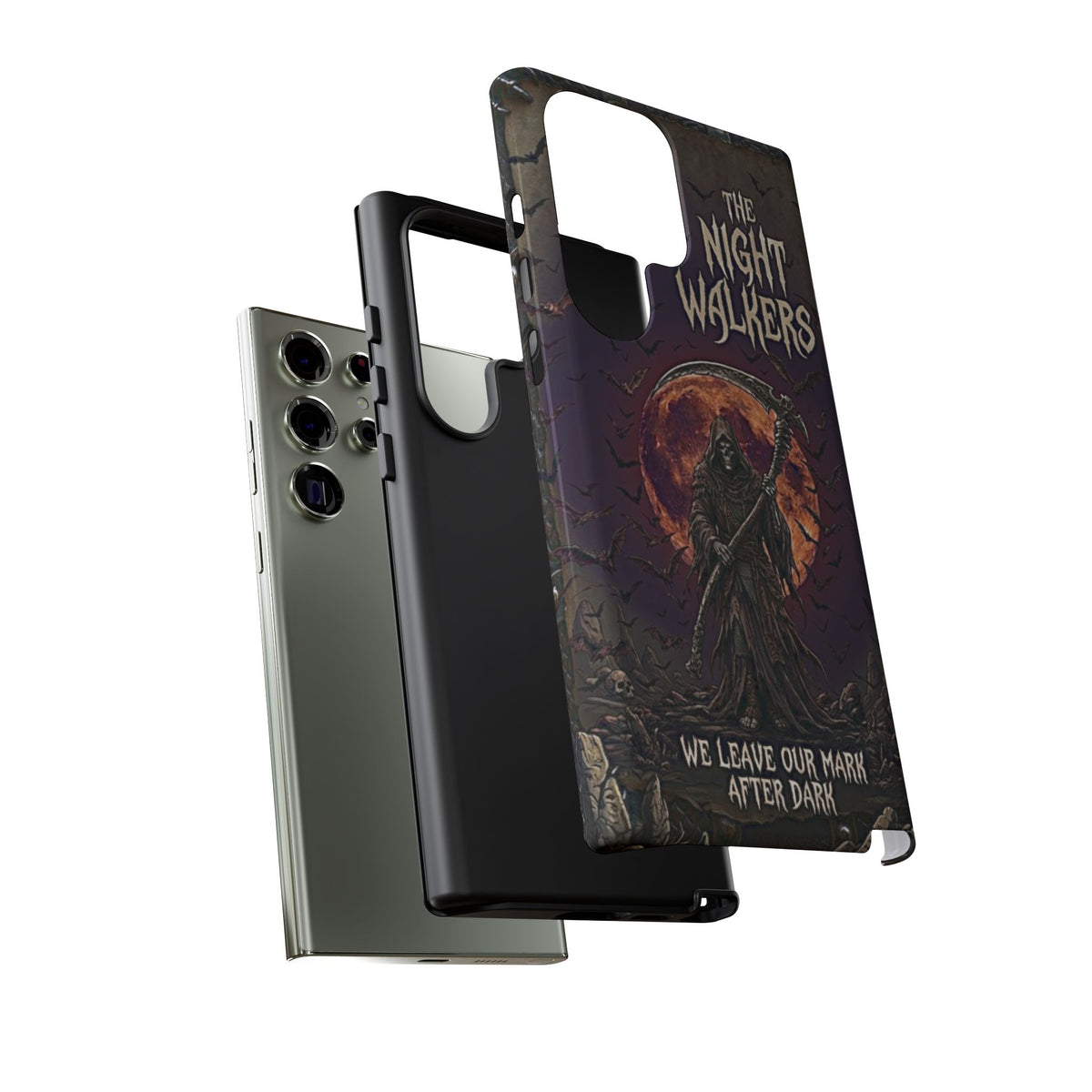 Night Walkers Grim Reaper phone case | We Leave Our Mark after Dark