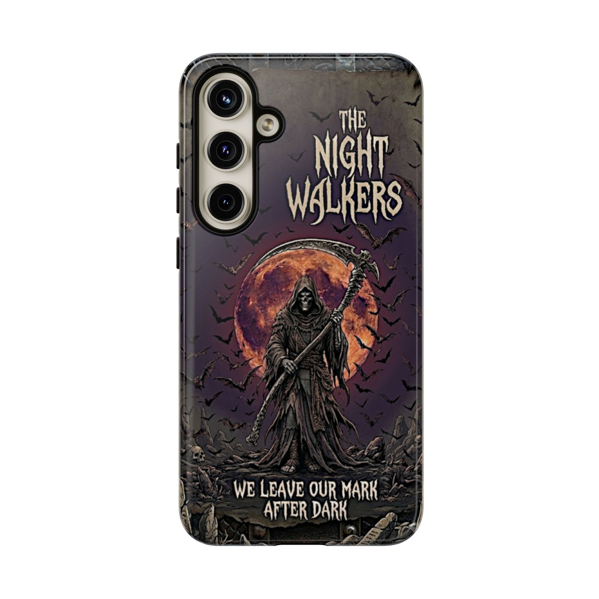 Night Walkers Grim Reaper phone case | We Leave Our Mark after Dark