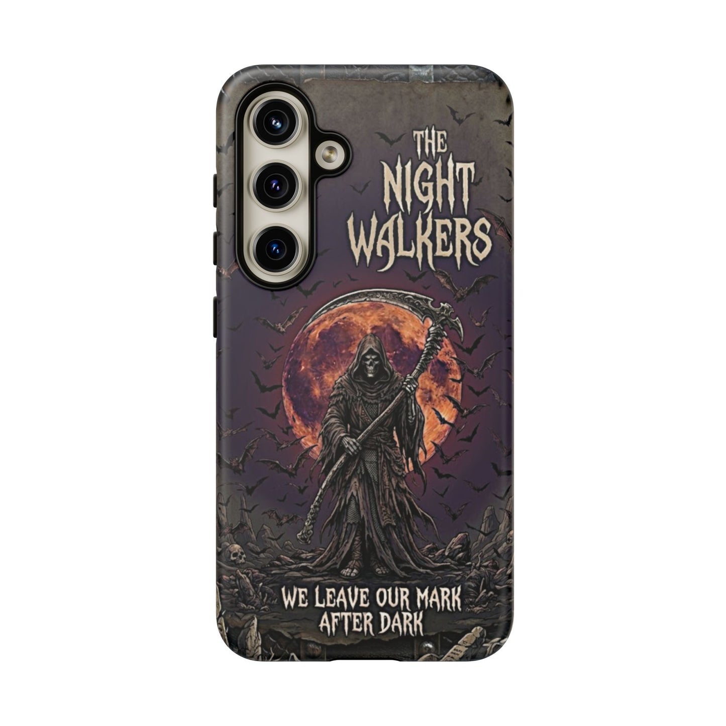 Night Walkers Grim Reaper phone case | We Leave Our Mark after Dark