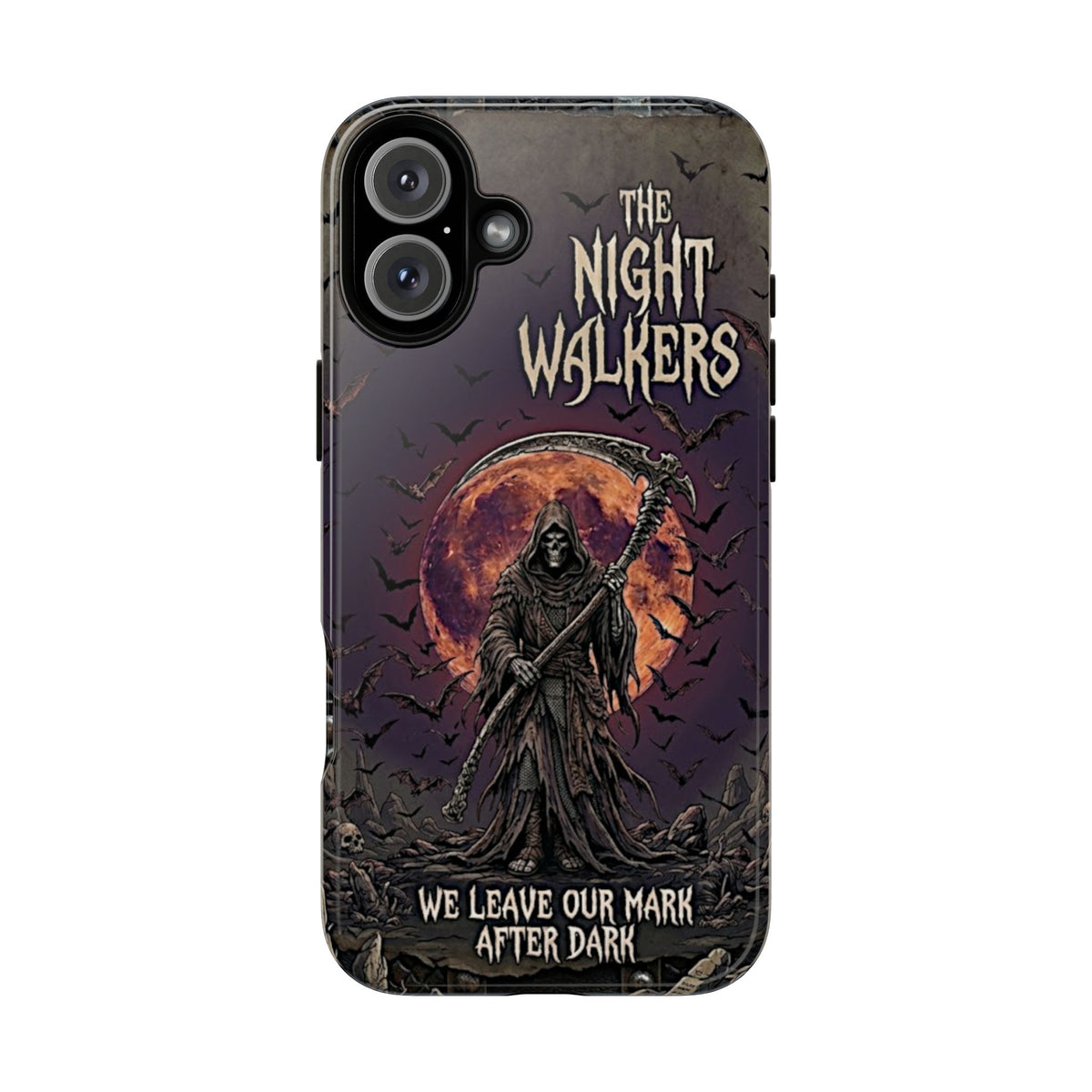 Night Walkers Grim Reaper phone case | We Leave Our Mark after Dark