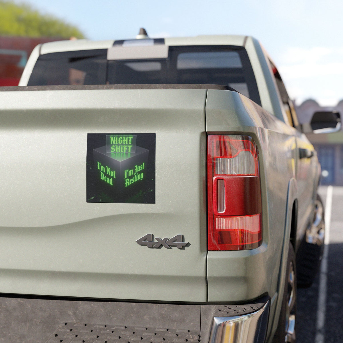 I'm Resting - Car Magnet