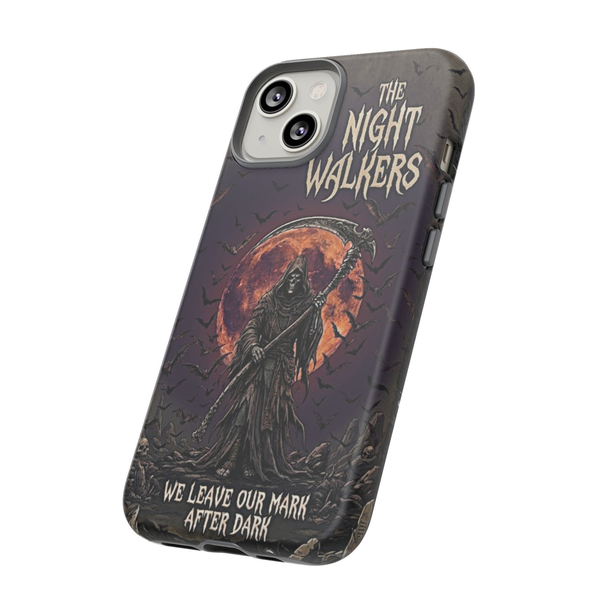 Night Walkers Grim Reaper phone case | We Leave Our Mark after Dark