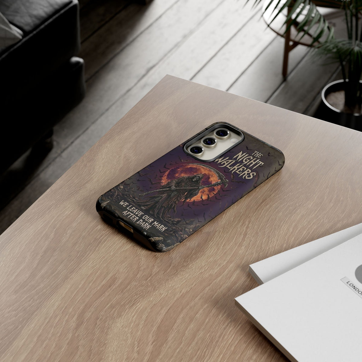 Night Walkers Grim Reaper phone case | We Leave Our Mark after Dark