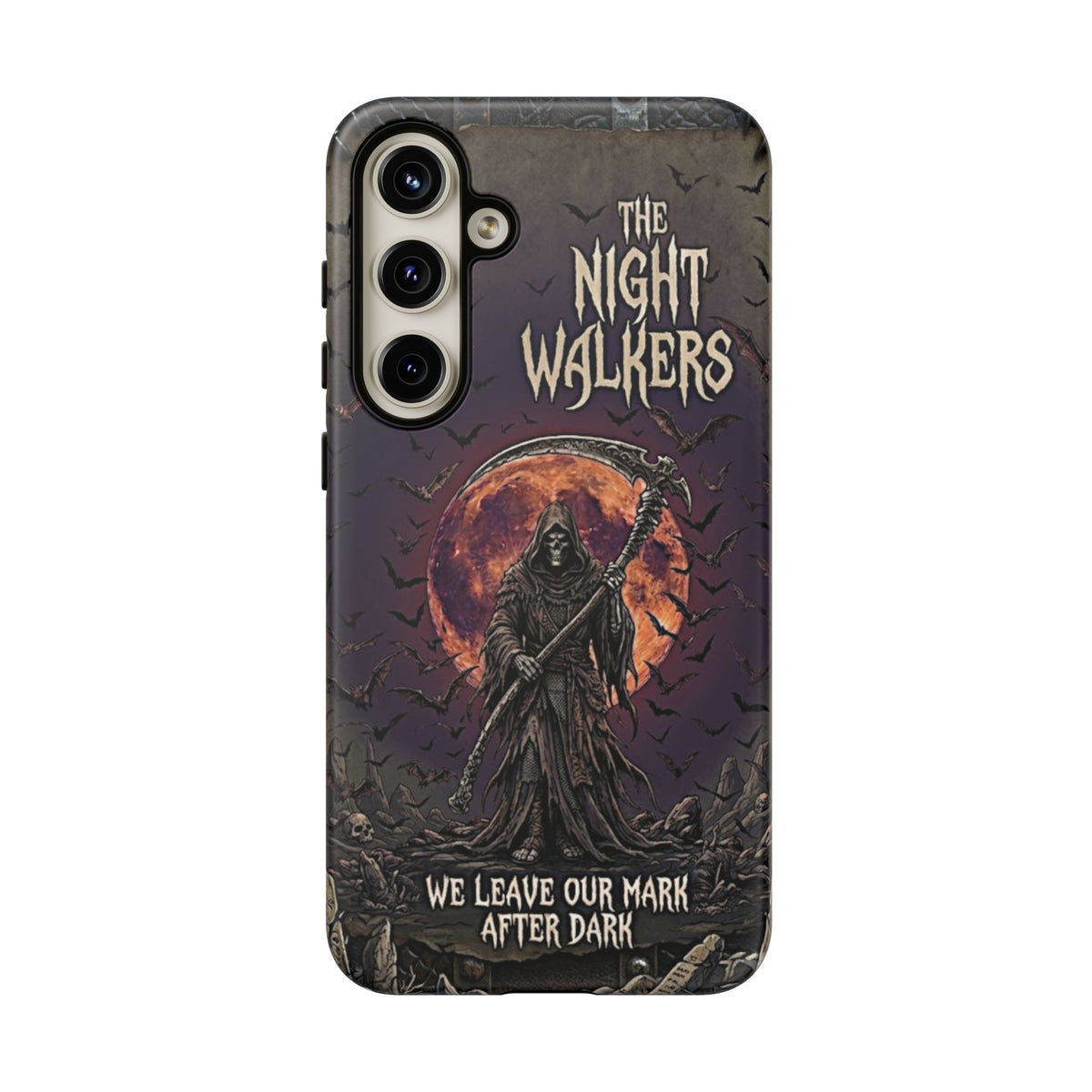 Night Walkers Grim Reaper phone case | We Leave Our Mark after Dark