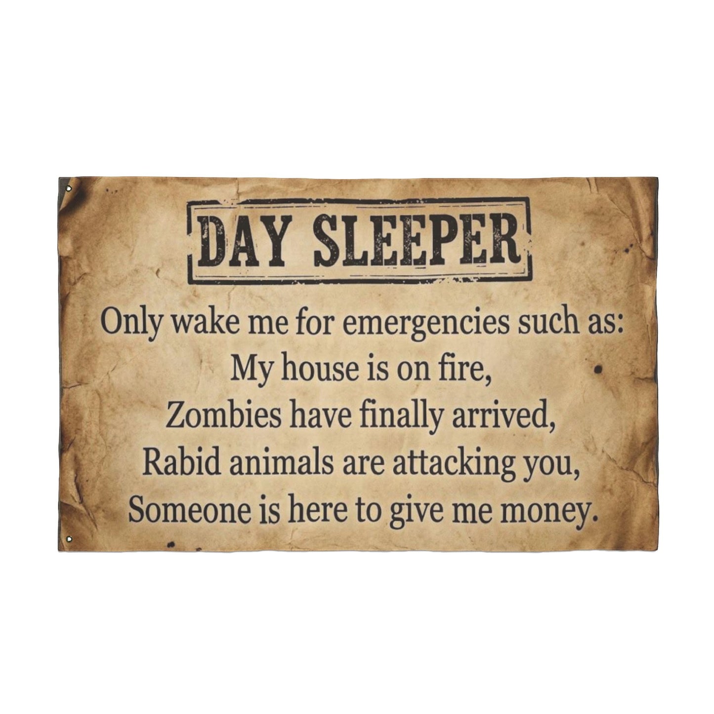 Day Sleeper Flag