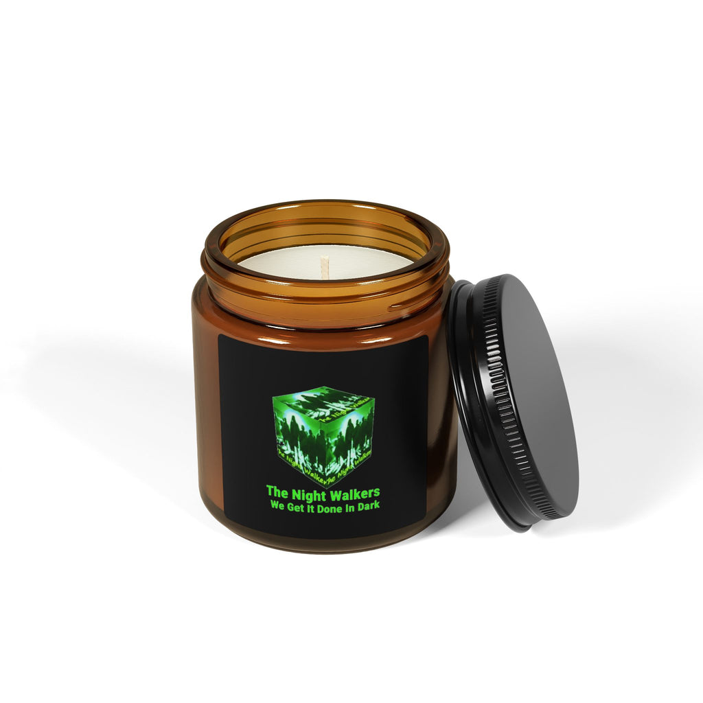 The Night Walkers Scented Candle — Amber Soy Candle (Multi-Size)