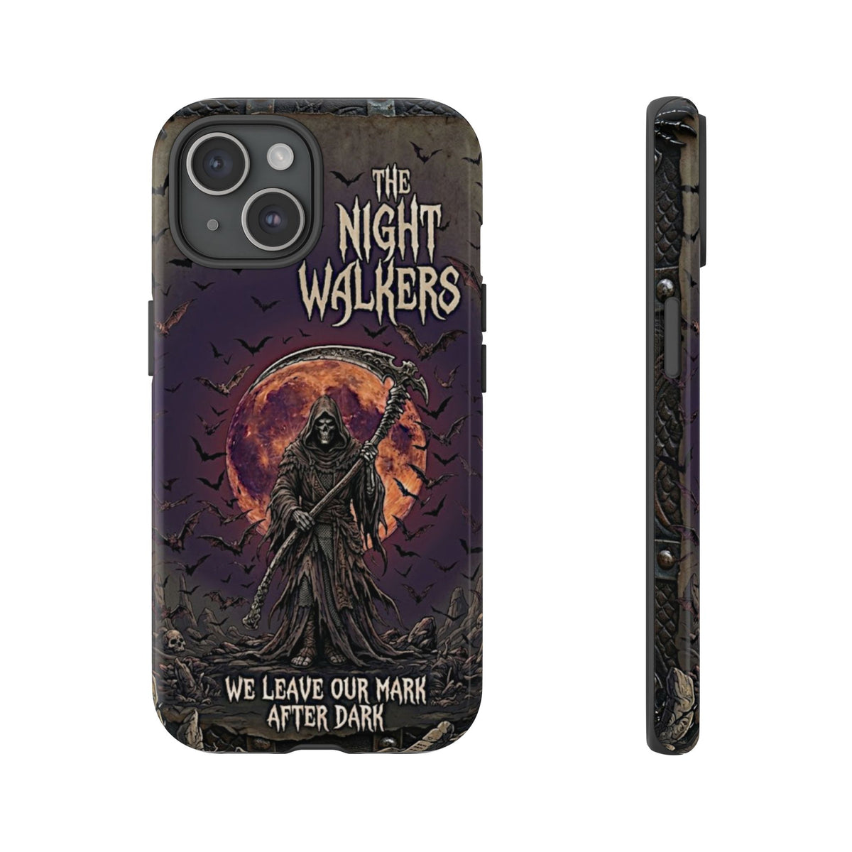 Night Walkers Grim Reaper phone case | We Leave Our Mark after Dark