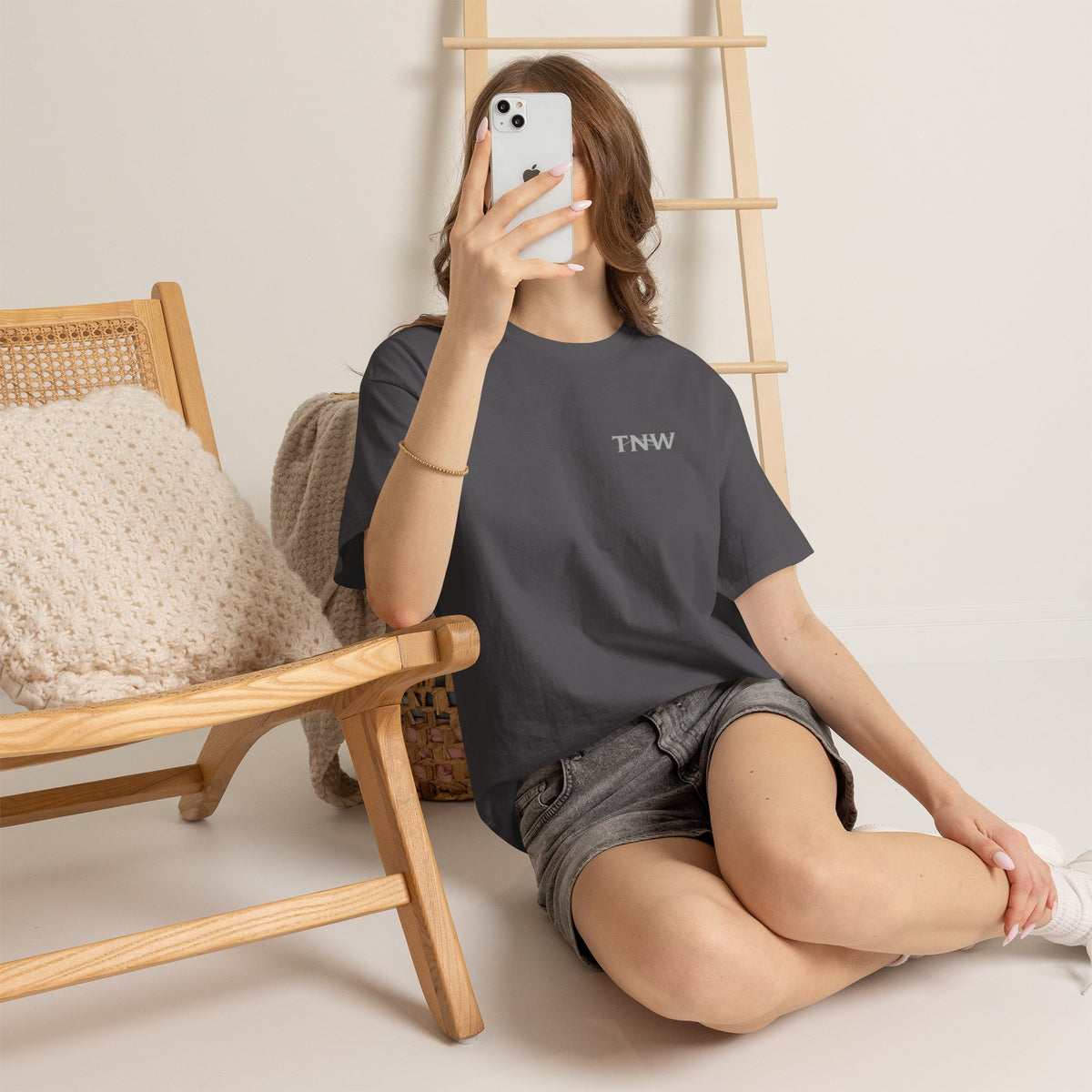 Zombie Coffee Tee with Pocket Logo