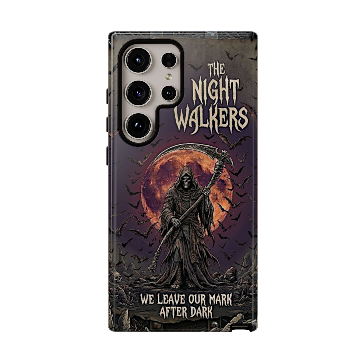 Night Walkers Grim Reaper phone case | We Leave Our Mark after Dark