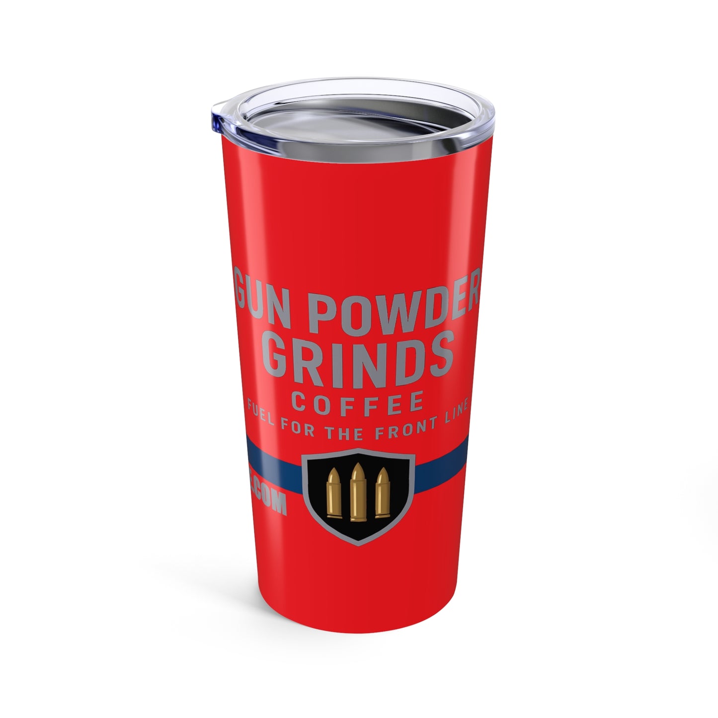 GPG 20oz Insulated Tumbler - 'Fuel Your Front Line' (Red)