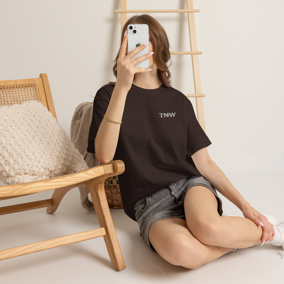 Zombie Coffee Tee with Pocket Logo