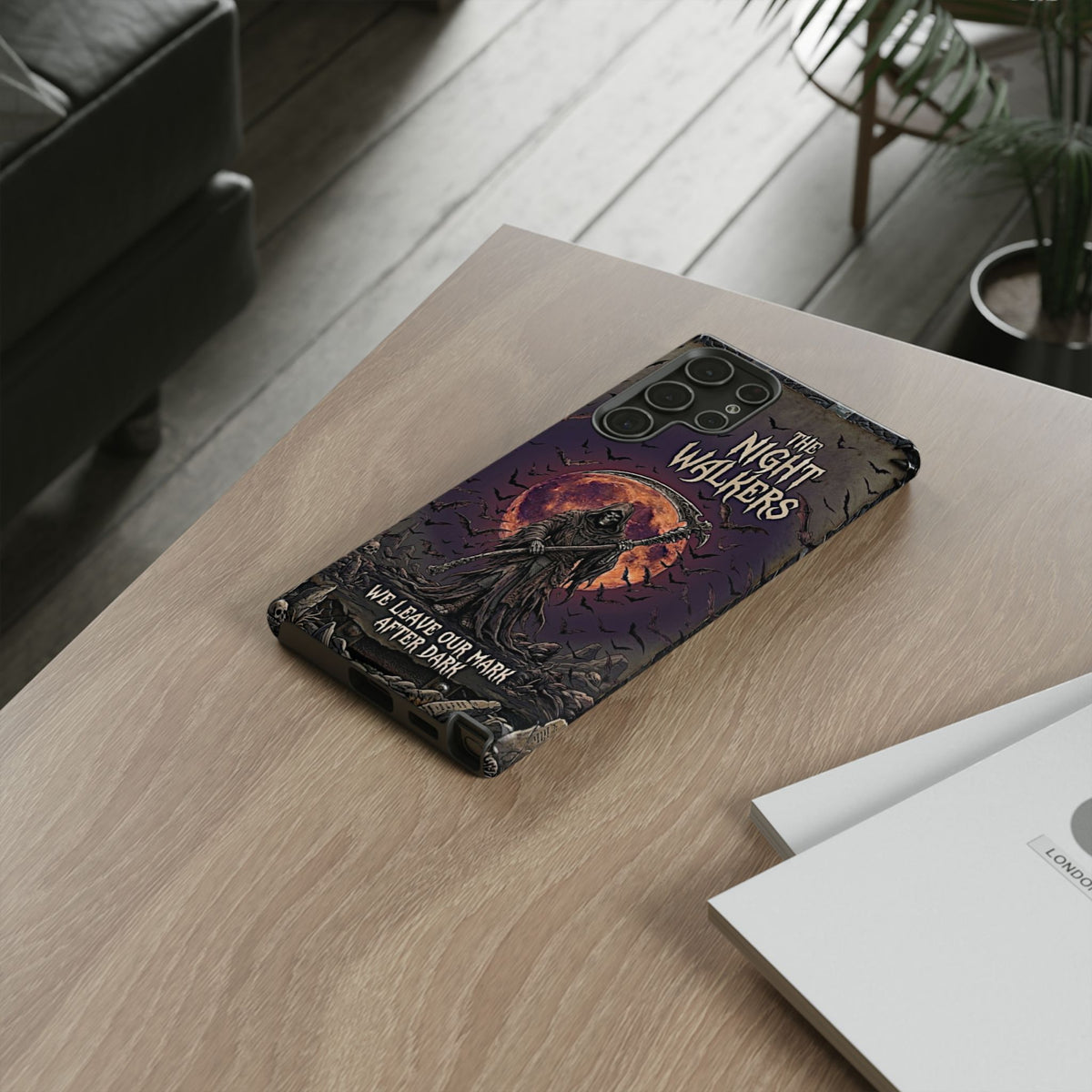 Night Walkers Grim Reaper phone case | We Leave Our Mark after Dark