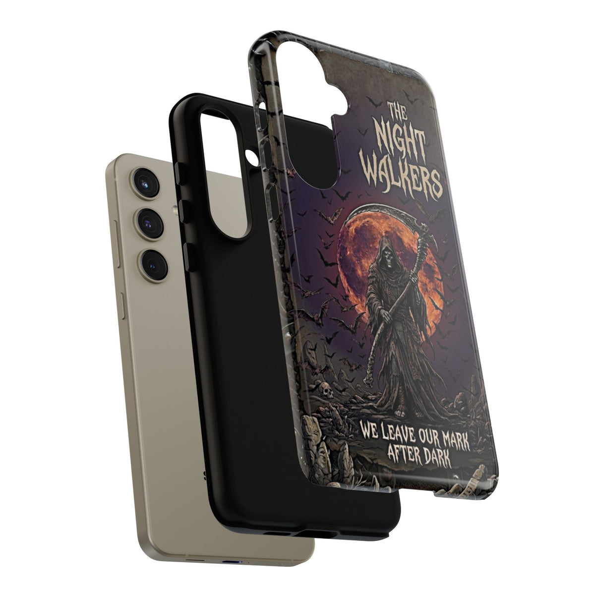 Night Walkers Grim Reaper phone case | We Leave Our Mark after Dark