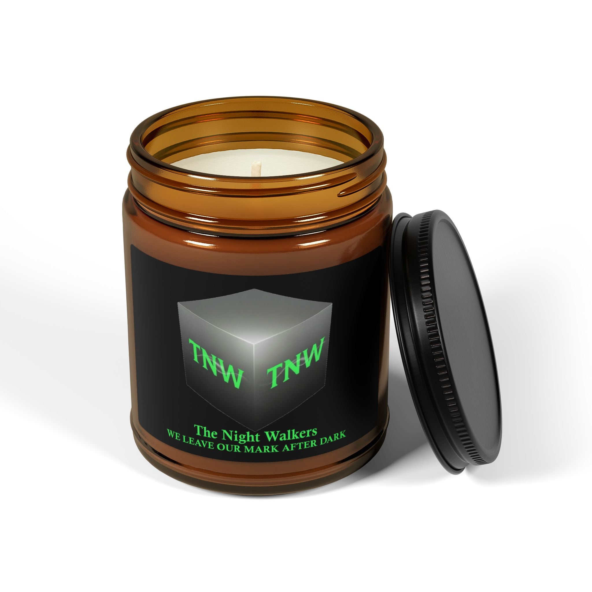 TNW We Leave Our Mark After Dark Scented Candle — Amber Soy Candle (Multi-Size)