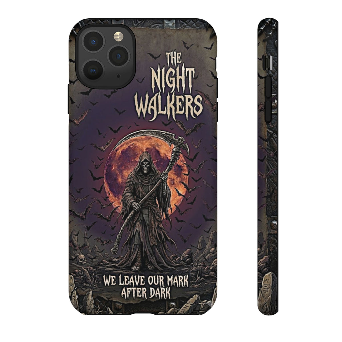 Night Walkers Grim Reaper phone case | We Leave Our Mark after Dark