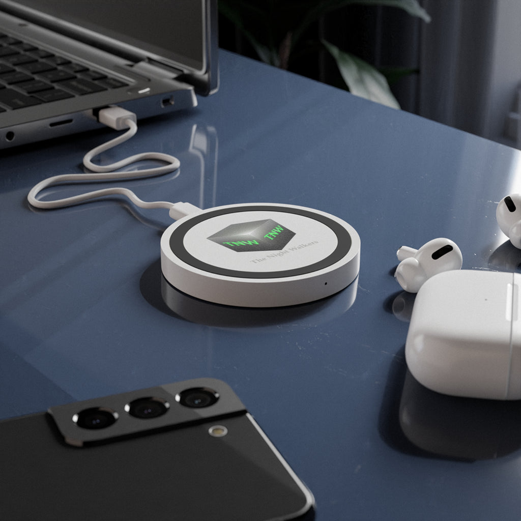 Quake Wireless Charging Pad — The Night Walkers Logo Qi Charger