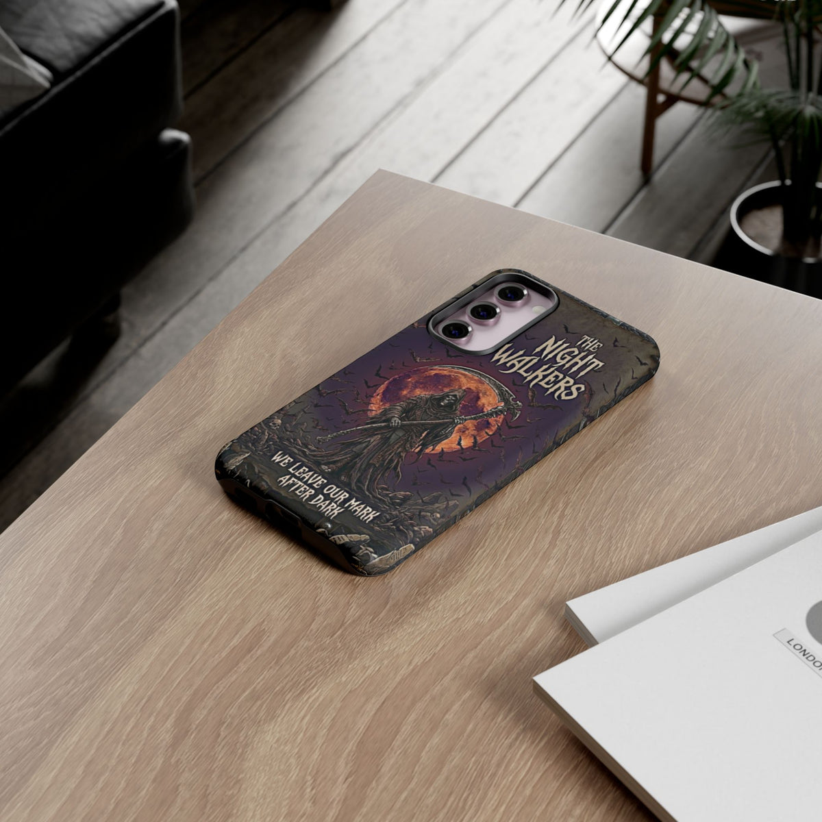 Night Walkers Grim Reaper phone case | We Leave Our Mark after Dark