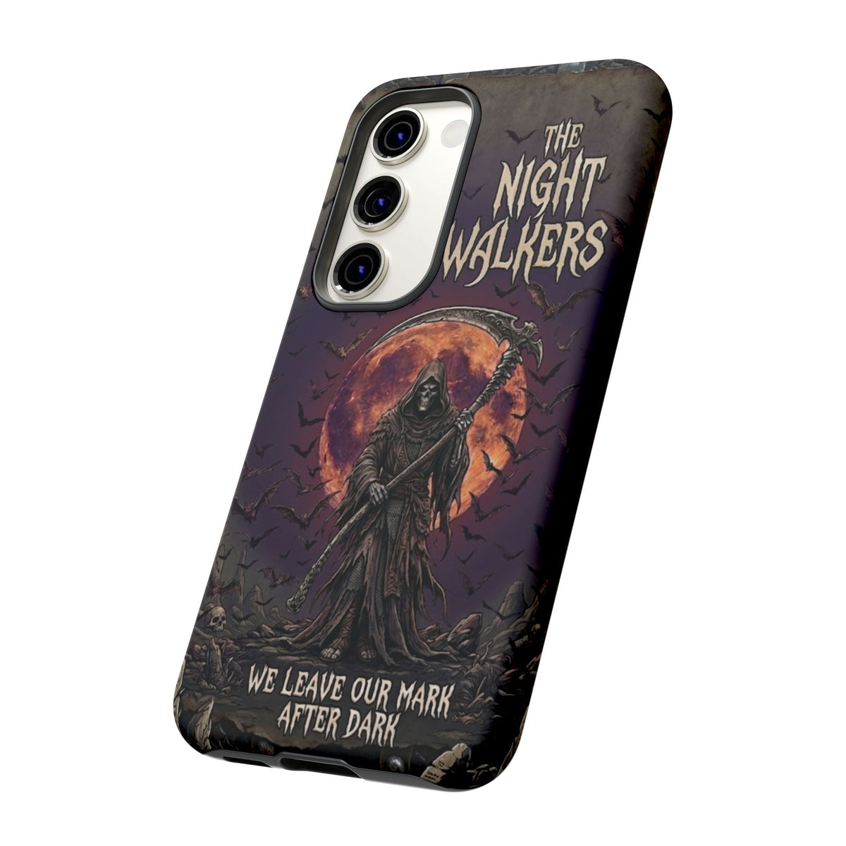 Night Walkers Grim Reaper phone case | We Leave Our Mark after Dark
