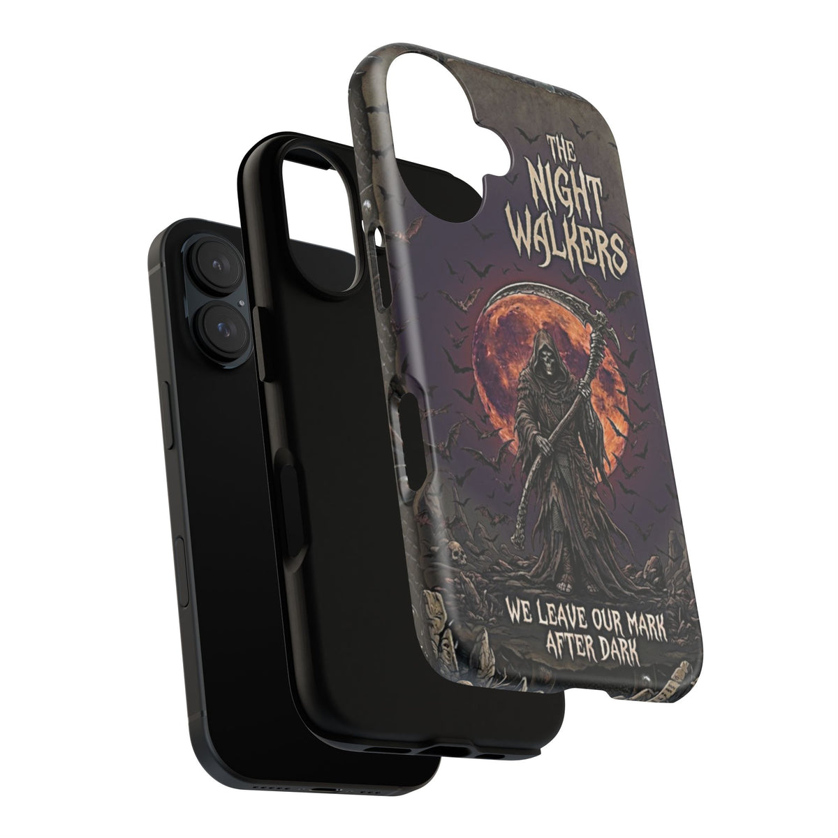Night Walkers Grim Reaper phone case | We Leave Our Mark after Dark