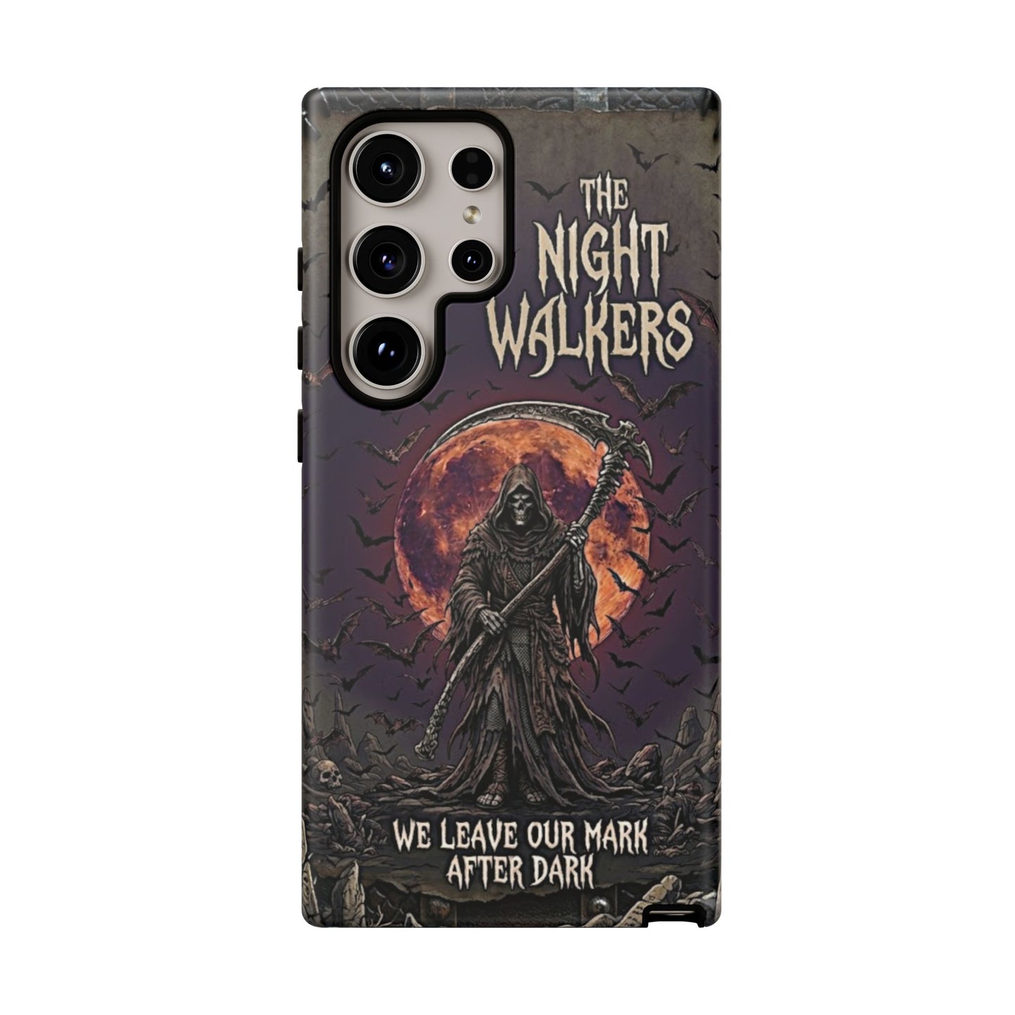 Night Walkers Grim Reaper phone case | We Leave Our Mark after Dark
