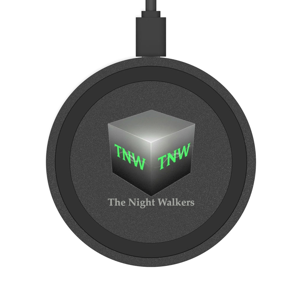 Quake Wireless Charging Pad — The Night Walkers Logo Qi Charger
