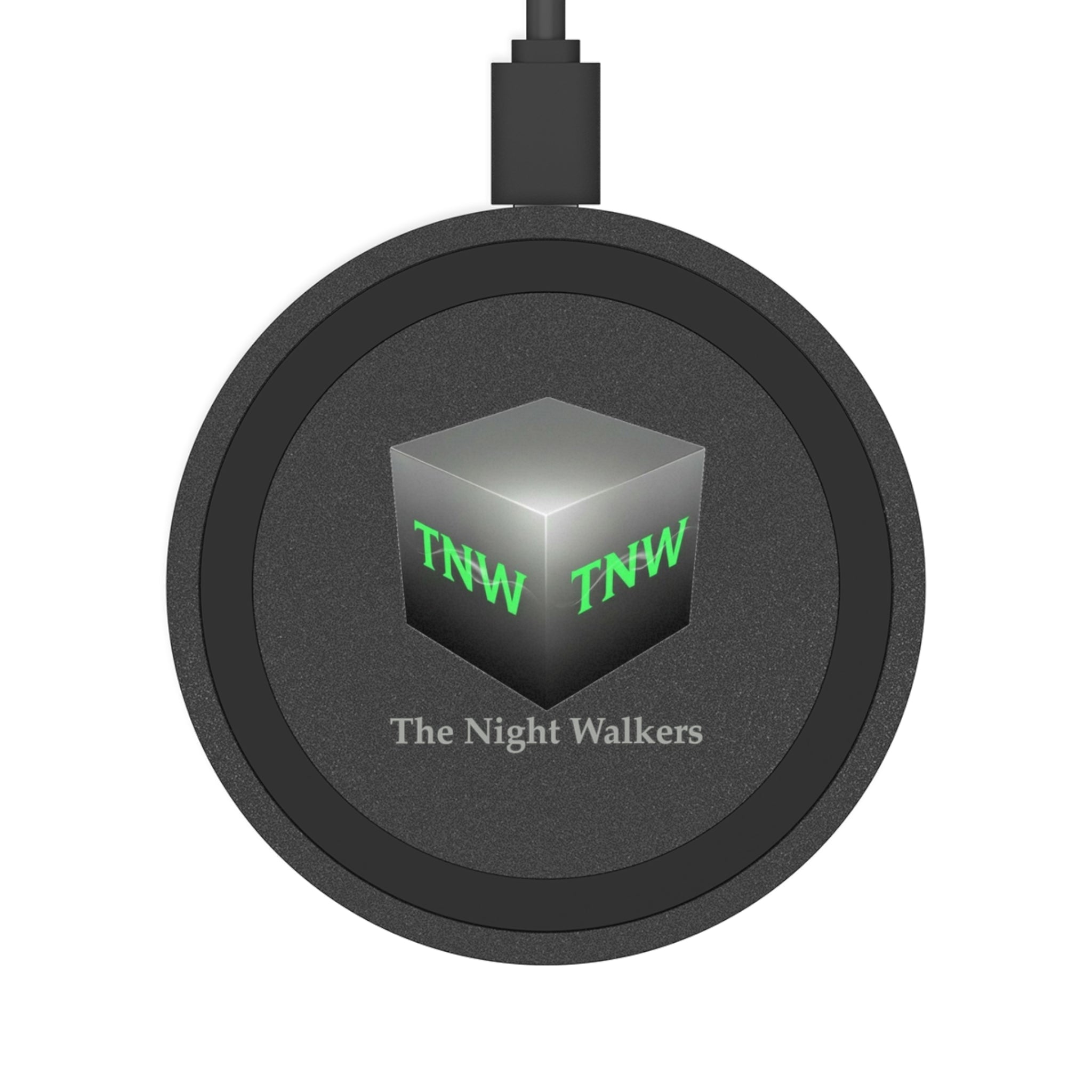 Quake Wireless Charging Pad — The Night Walkers Logo Qi Charger