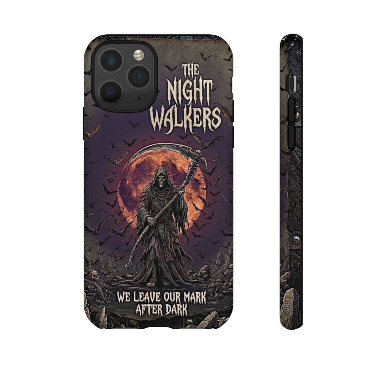 Night Walkers Grim Reaper phone case | We Leave Our Mark after Dark