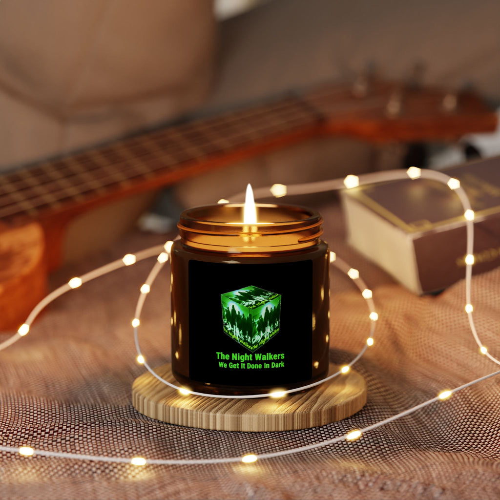 The Night Walkers Scented Candle — Amber Soy Candle (Multi-Size)