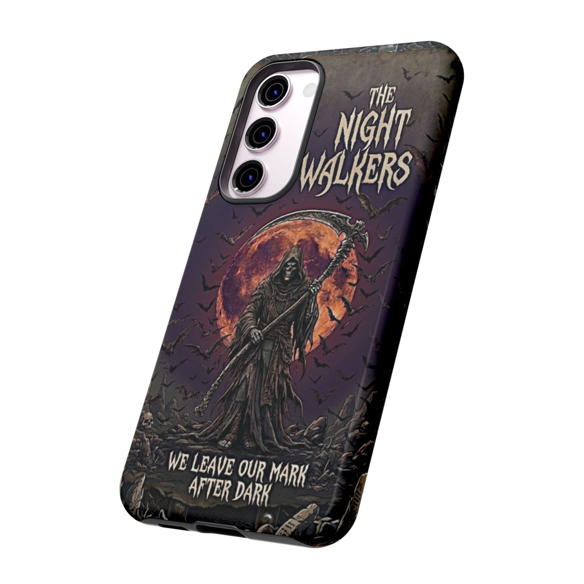 Night Walkers Grim Reaper phone case | We Leave Our Mark after Dark