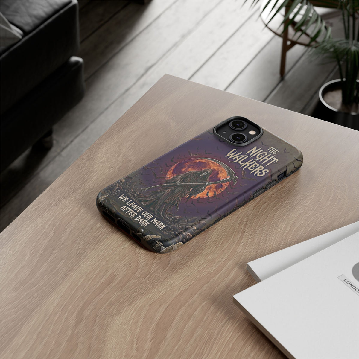 Night Walkers Grim Reaper phone case | We Leave Our Mark after Dark