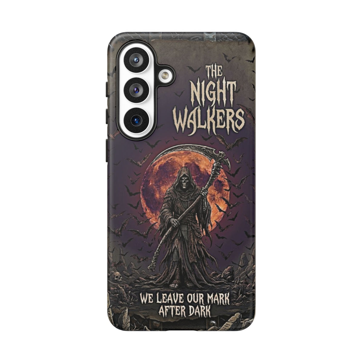 Night Walkers Grim Reaper phone case | We Leave Our Mark after Dark