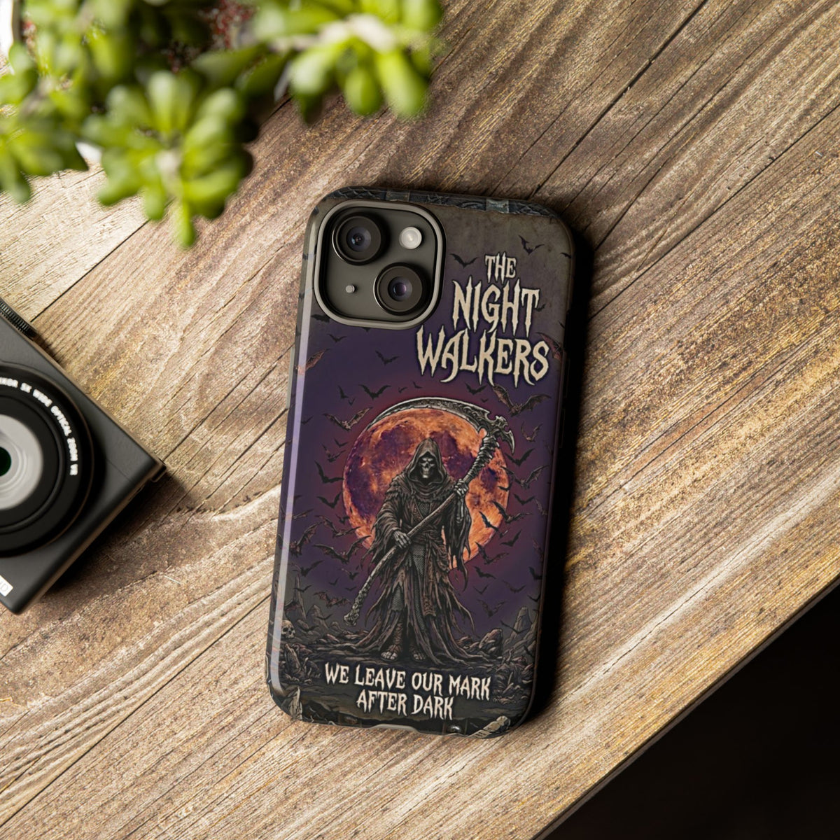 Night Walkers Grim Reaper phone case | We Leave Our Mark after Dark