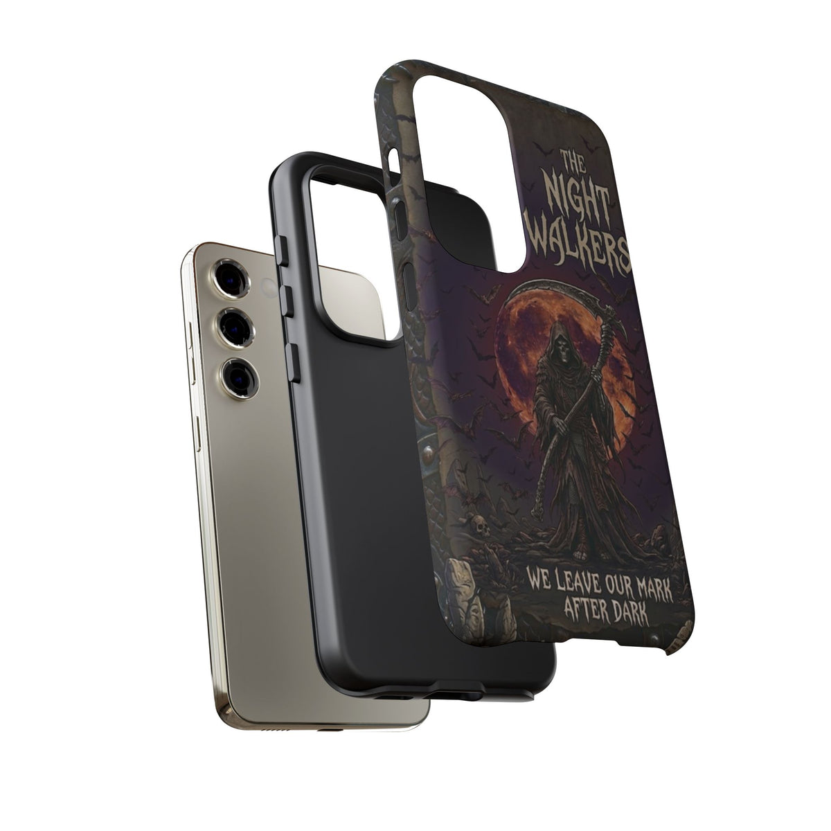 Night Walkers Grim Reaper phone case | We Leave Our Mark after Dark