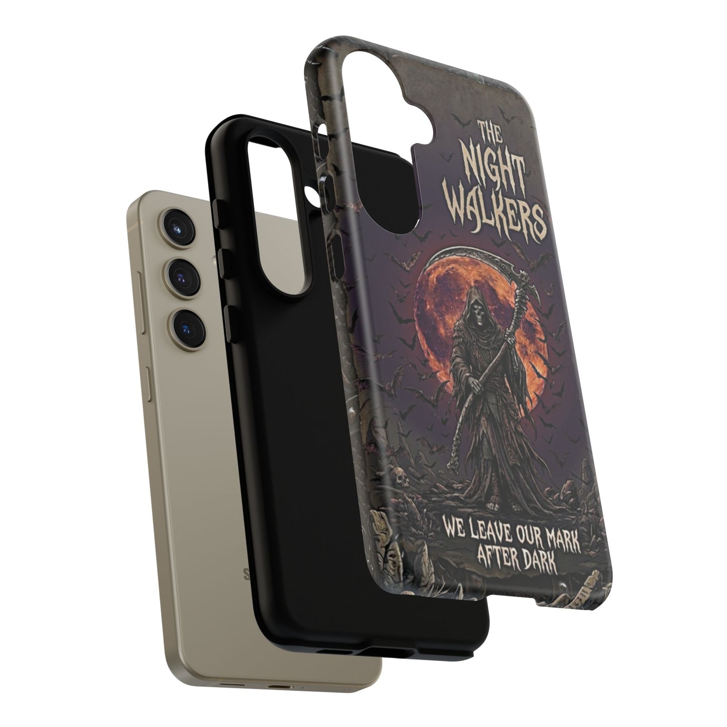 Night Walkers Grim Reaper phone case | We Leave Our Mark after Dark