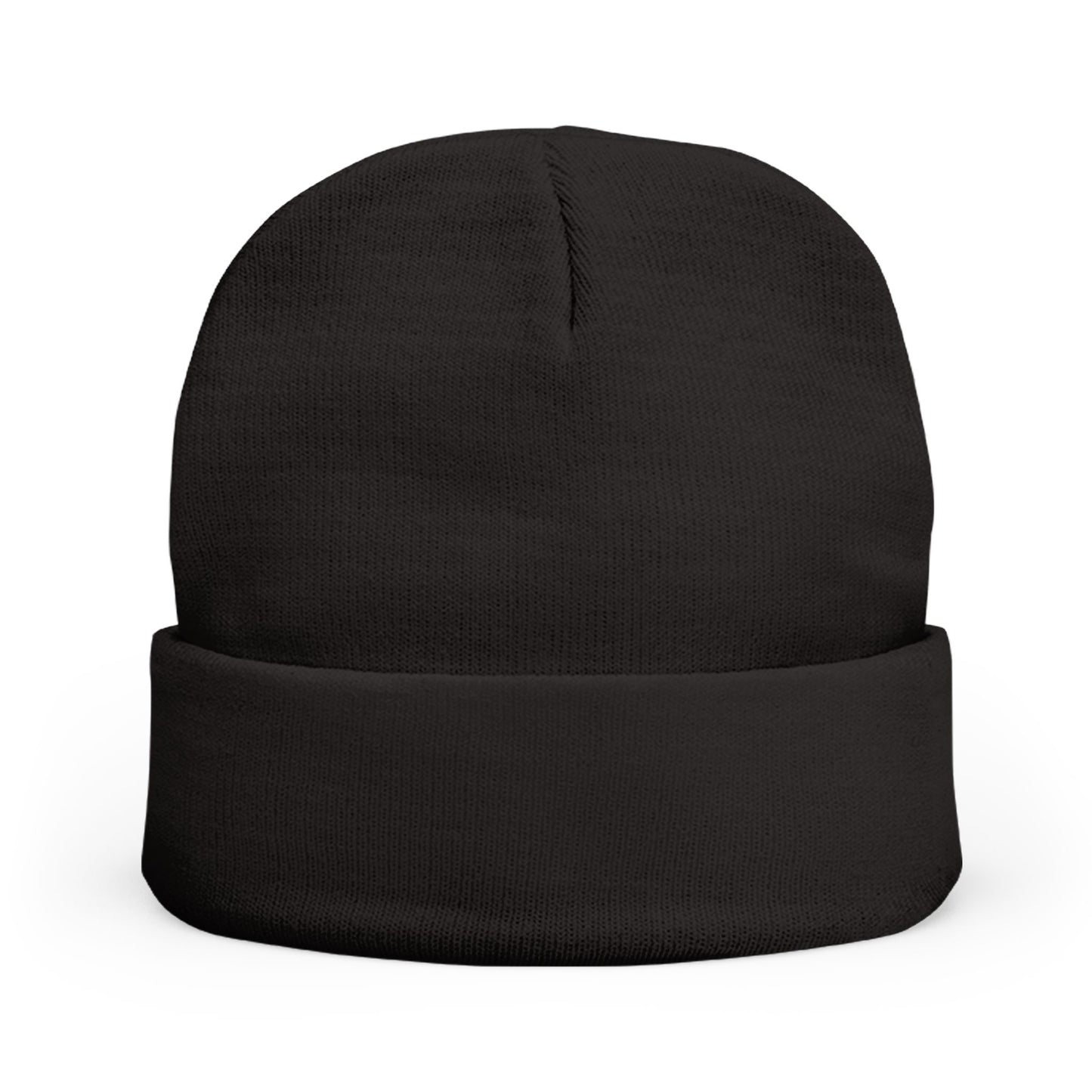 Gorro tejido "Eres Suficiente" — Bordado (oscuro)
