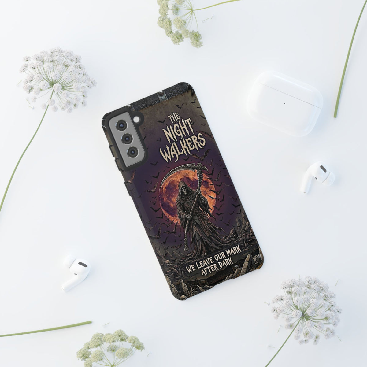 Night Walkers Grim Reaper phone case | We Leave Our Mark after Dark