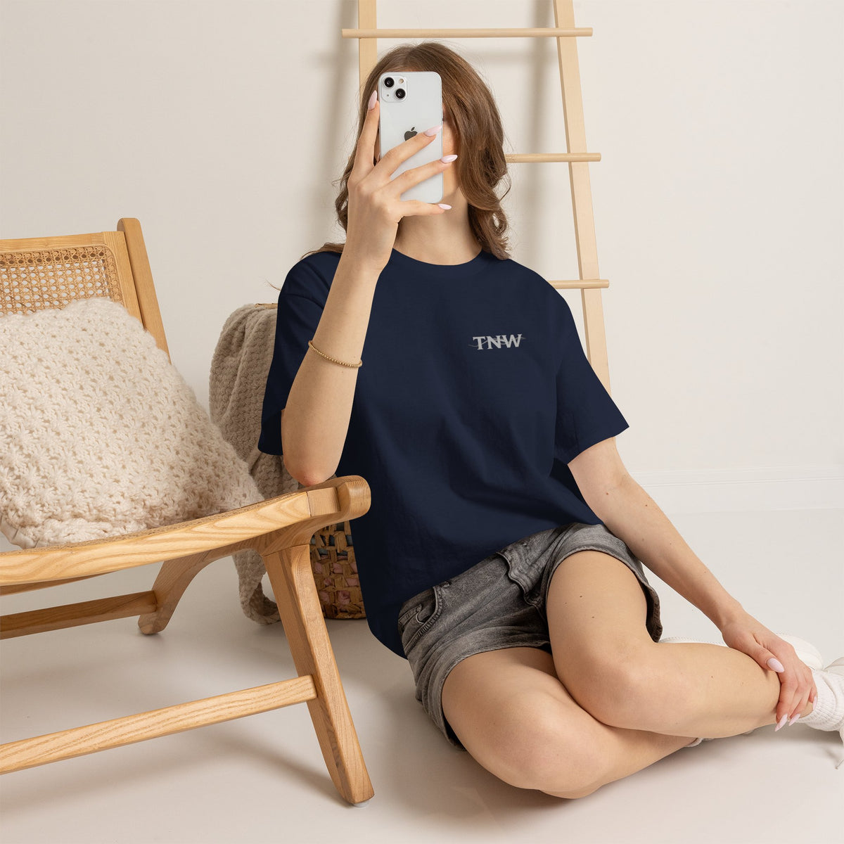 Zombie Coffee Tee with Pocket Logo