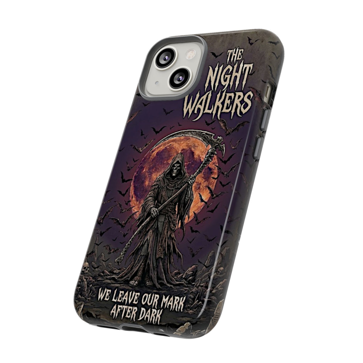 Night Walkers Grim Reaper phone case | We Leave Our Mark after Dark