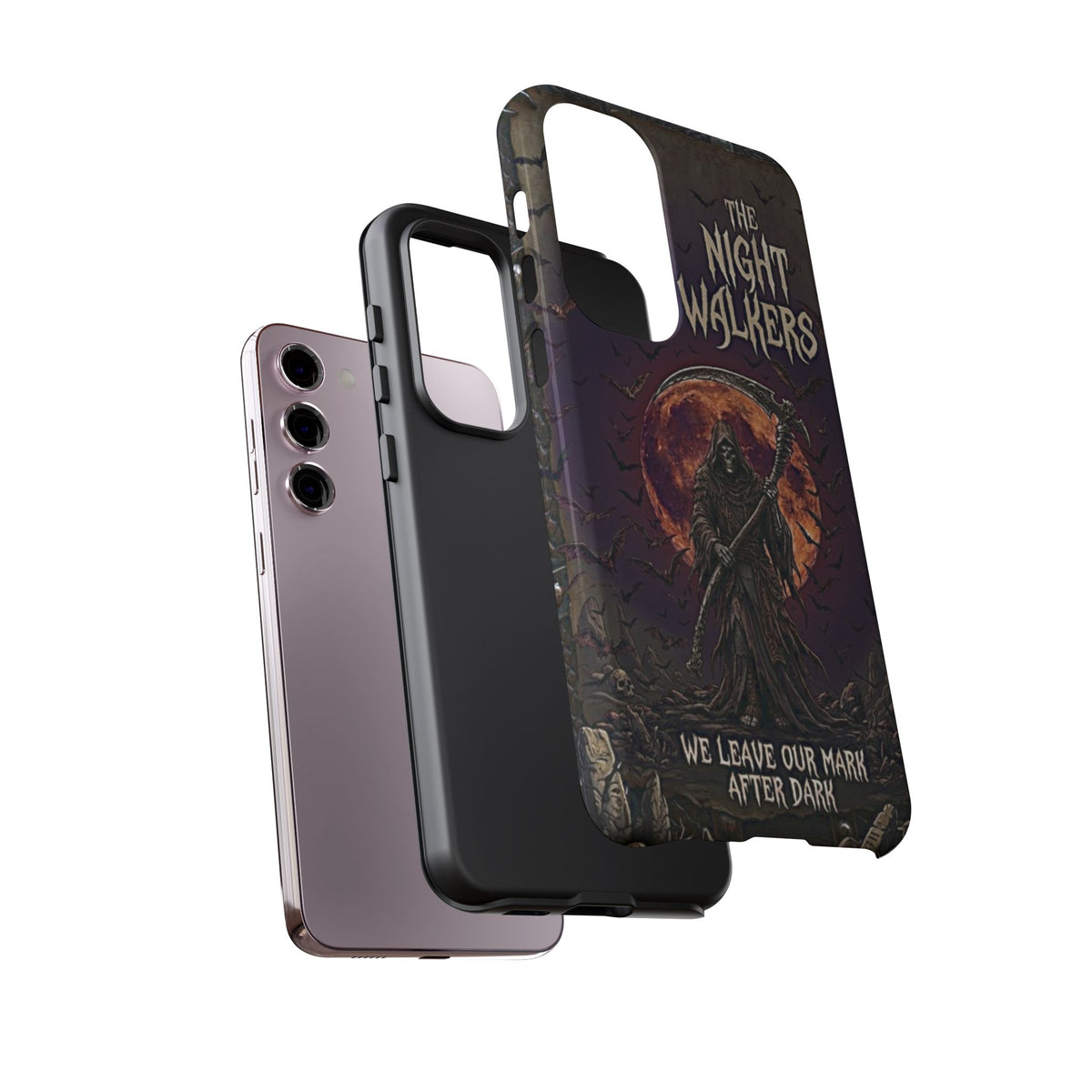 Night Walkers Grim Reaper phone case | We Leave Our Mark after Dark
