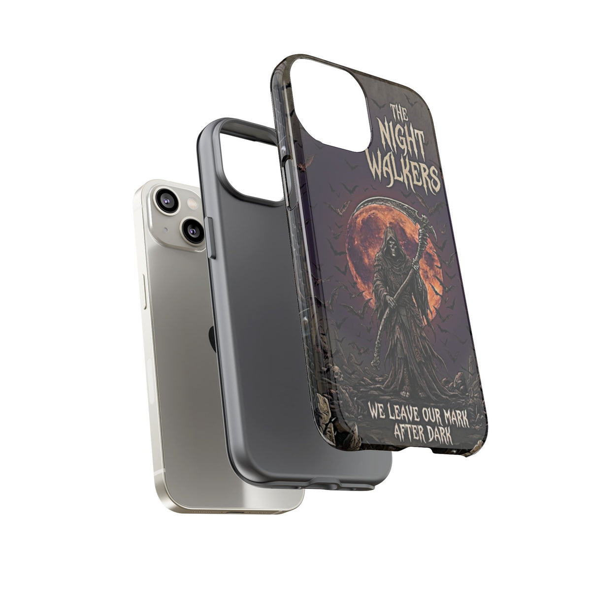 Night Walkers Grim Reaper phone case | We Leave Our Mark after Dark