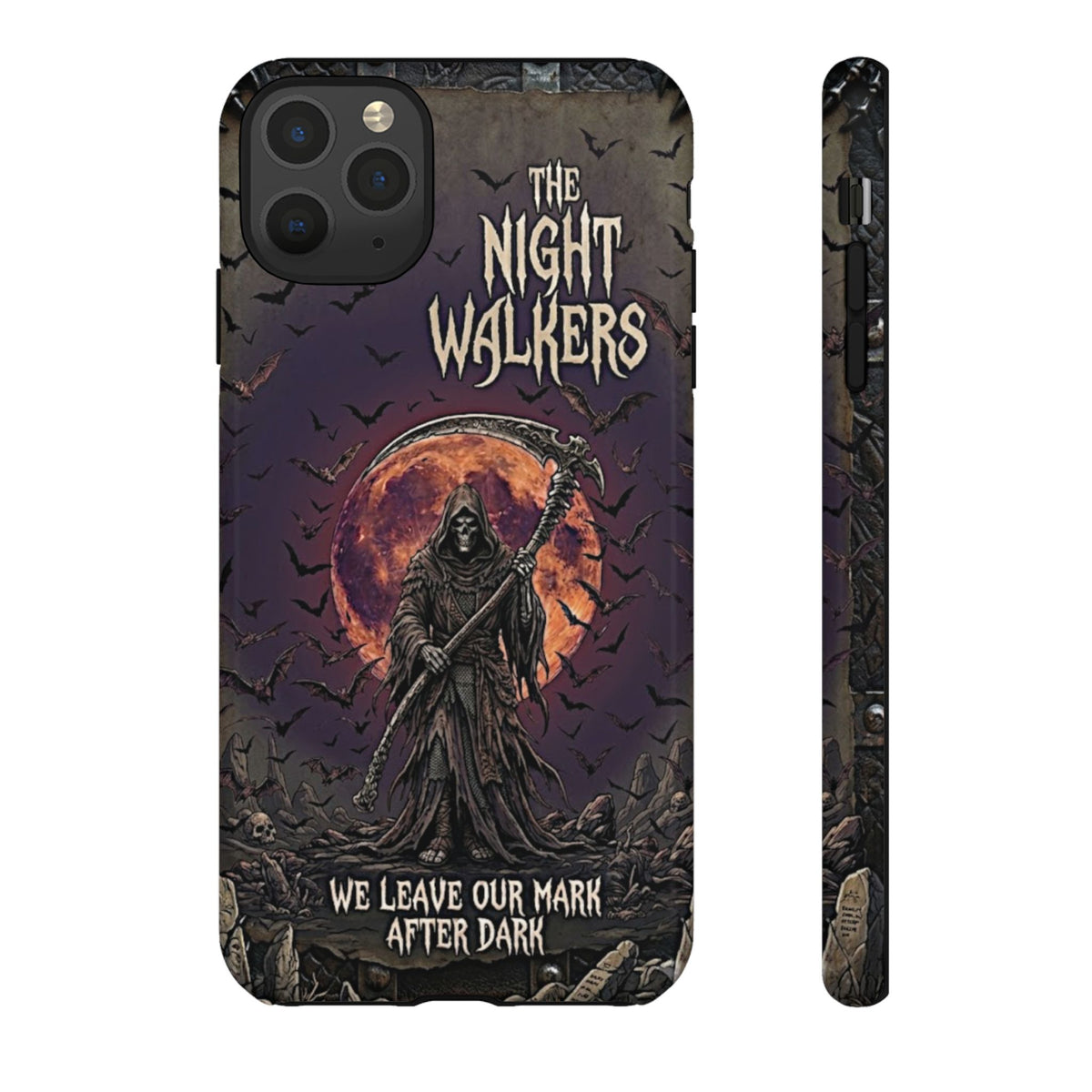 Night Walkers Grim Reaper phone case | We Leave Our Mark after Dark
