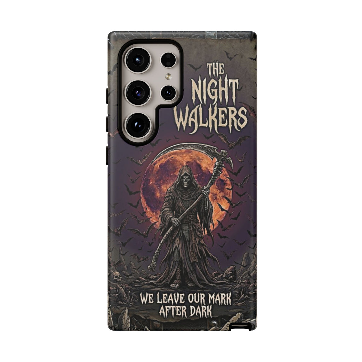 Night Walkers Grim Reaper phone case | We Leave Our Mark after Dark