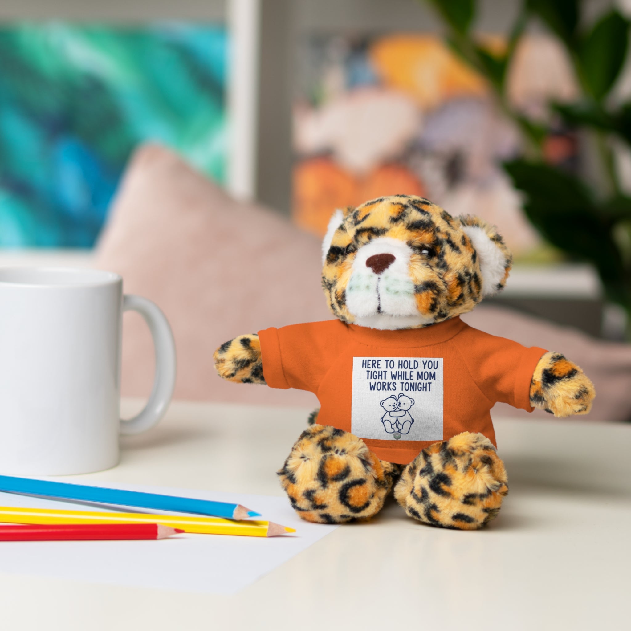 Here to Hold You Teddy Bear | Mom