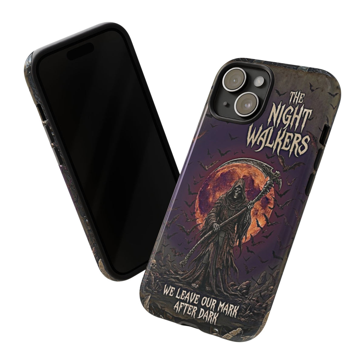 Night Walkers Grim Reaper phone case | We Leave Our Mark after Dark