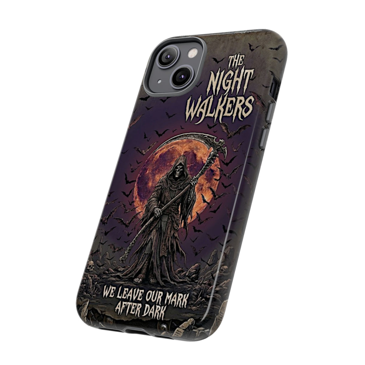 Night Walkers Grim Reaper phone case | We Leave Our Mark after Dark